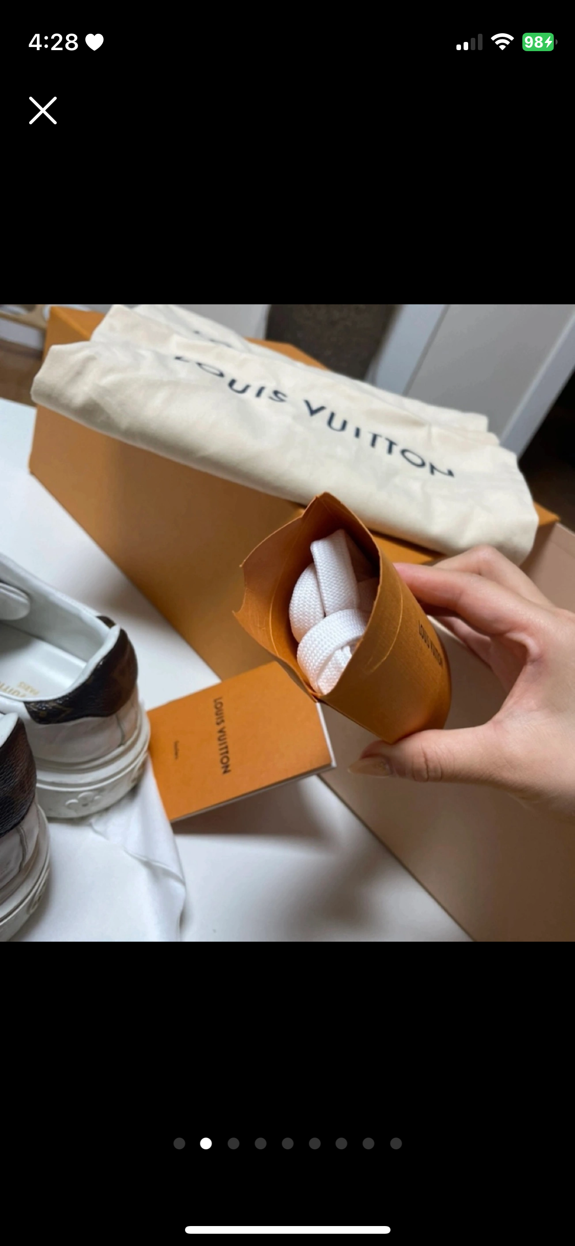 정품) 여성 루이비통 스니커즈 (제품명: 타임아웃스니커즈)