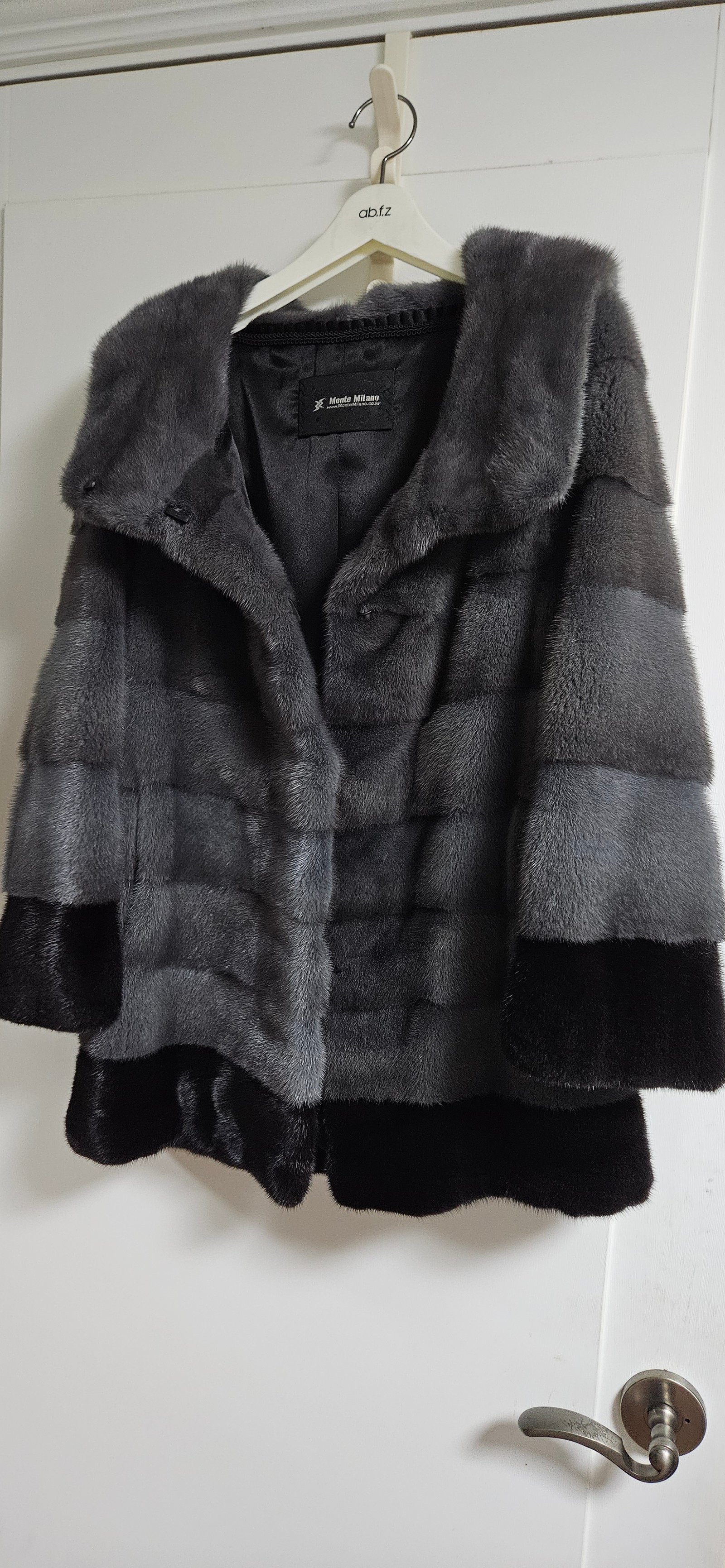 리얼밍크반코트