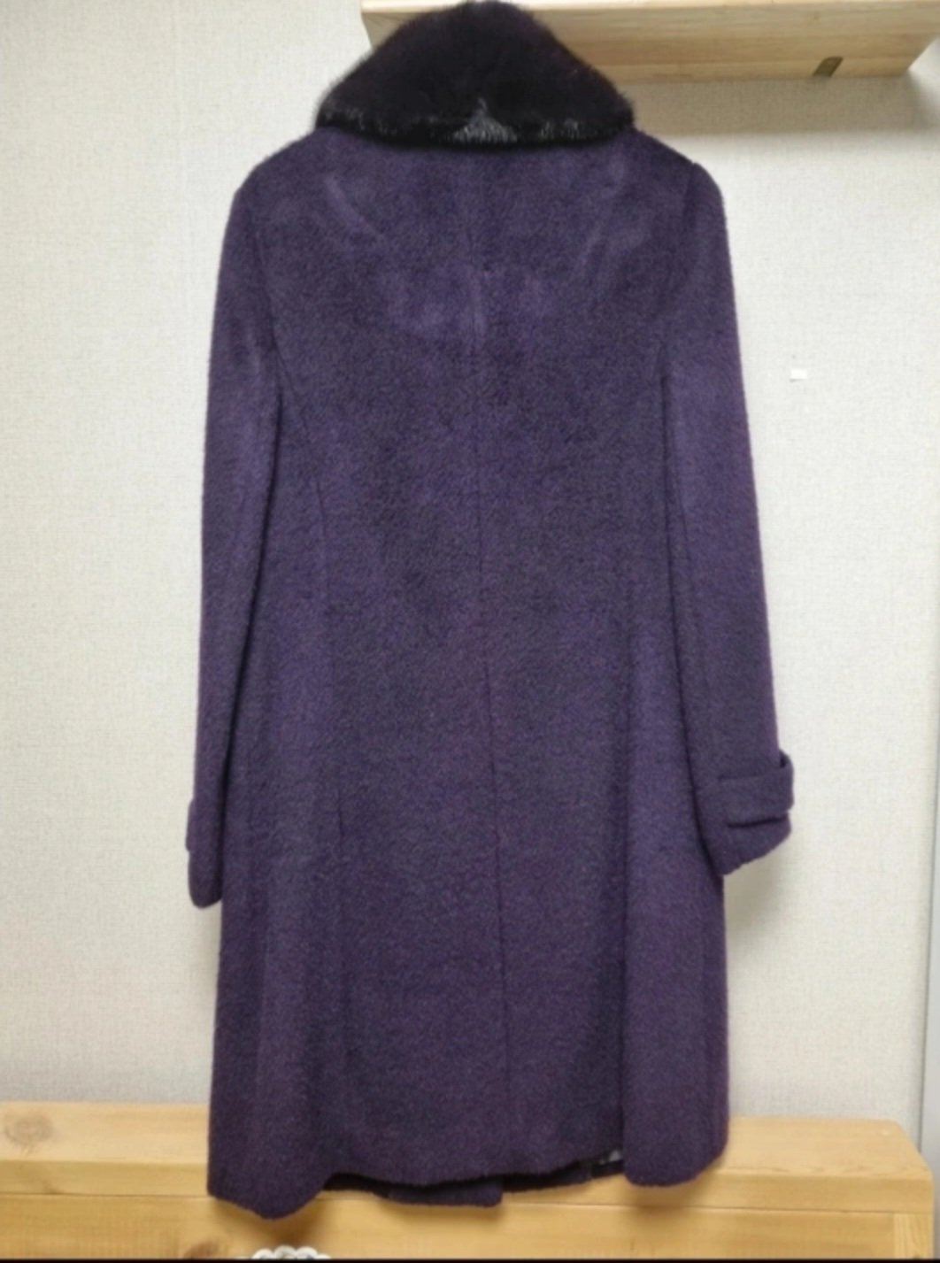 이동우컬렉션 천연모피 코트