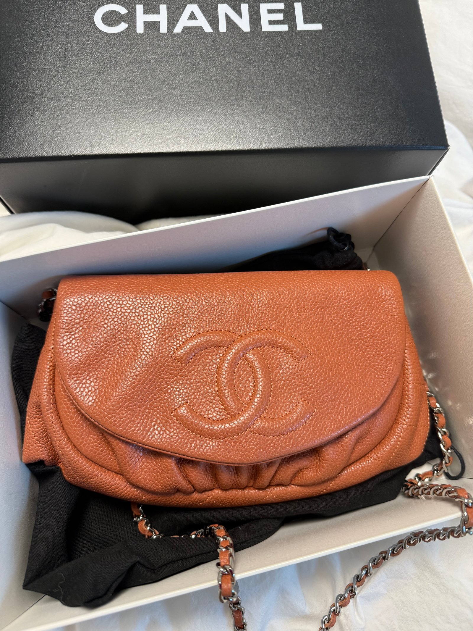 샤넬 캐비어 미니백