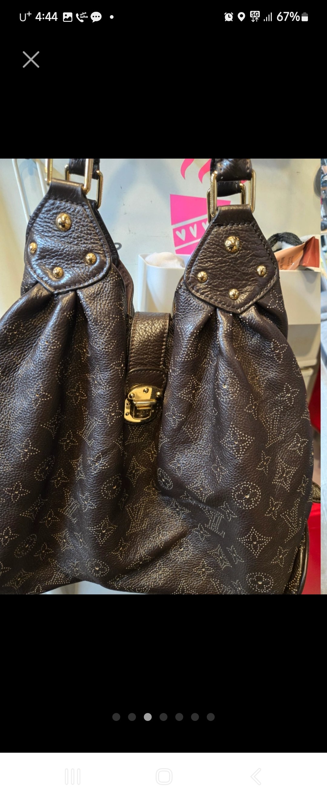 루이비통 브론즈도트백