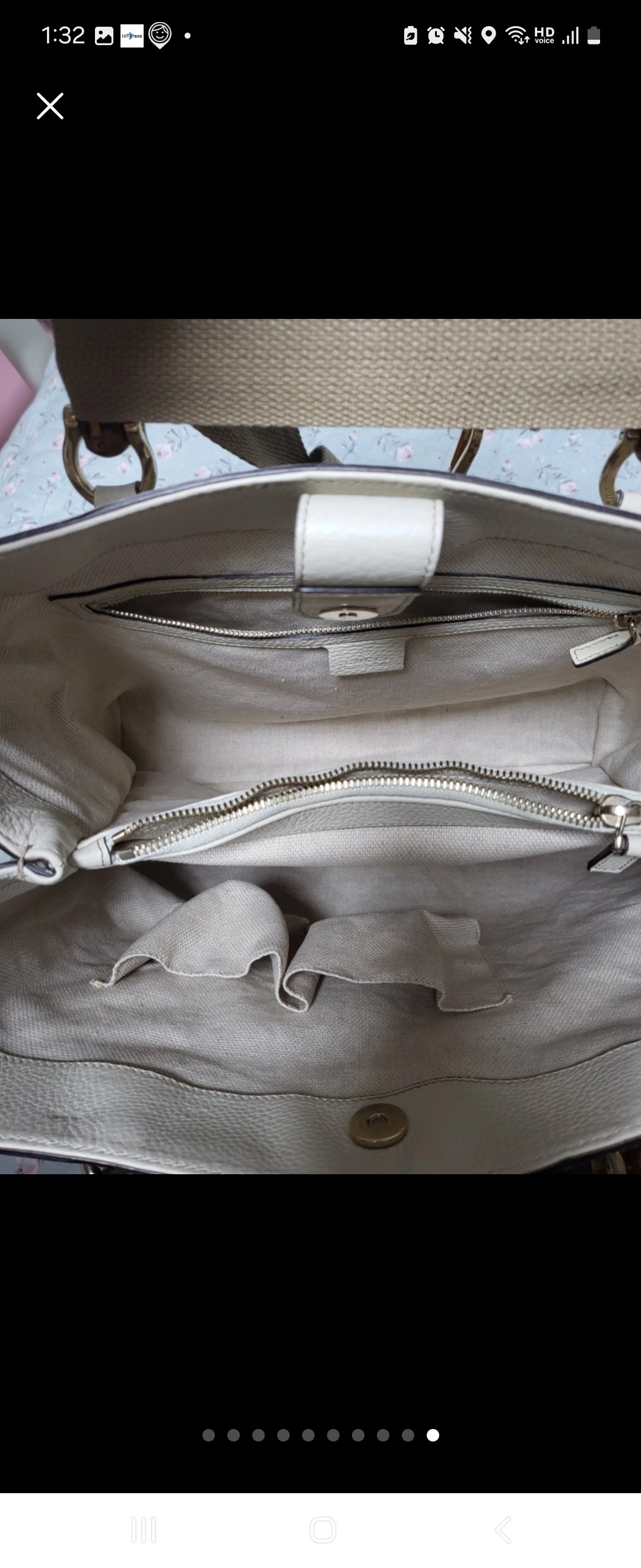 구찌뱀부 토트백