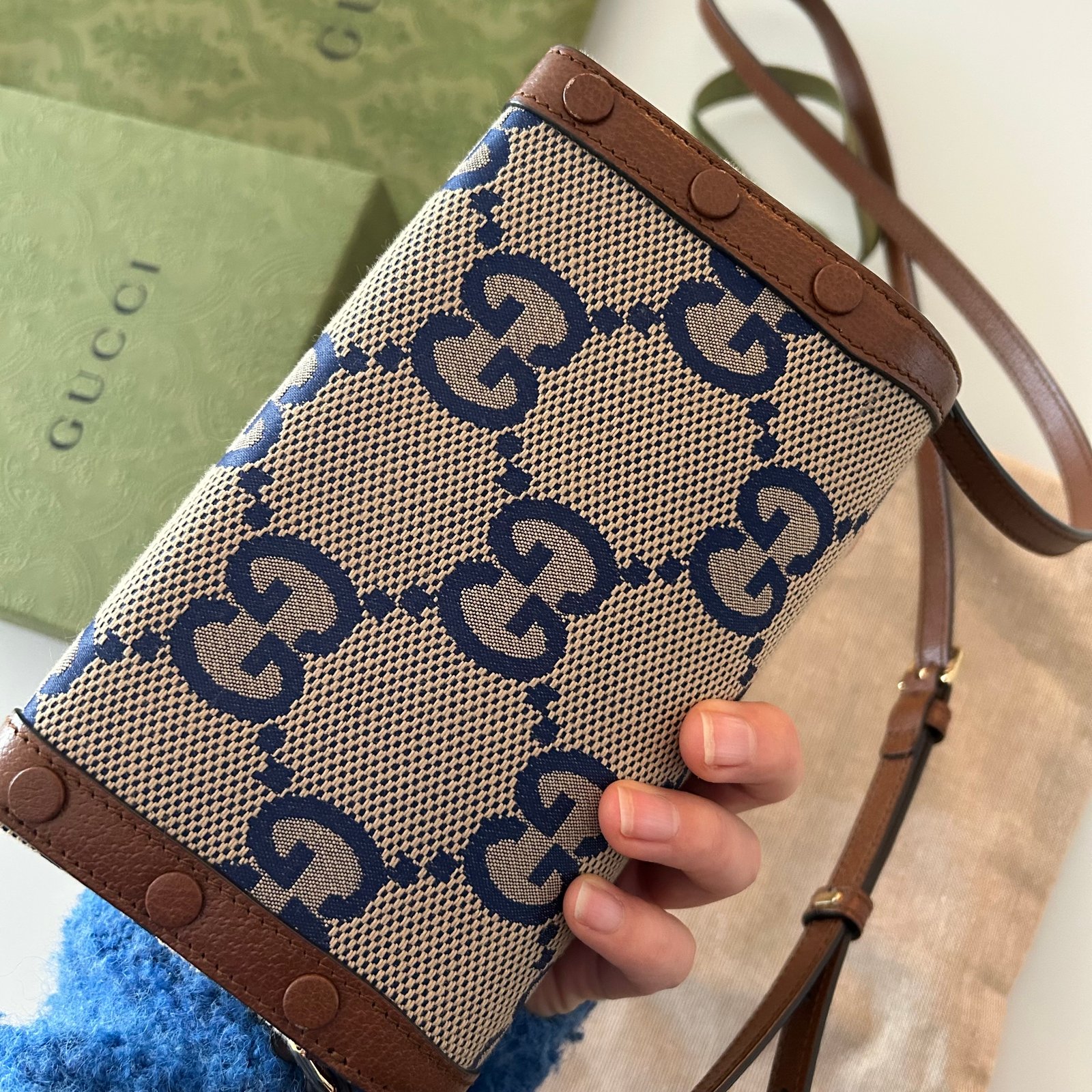 구찌 홀스빗 1955 미니백 코리아익스클루시브