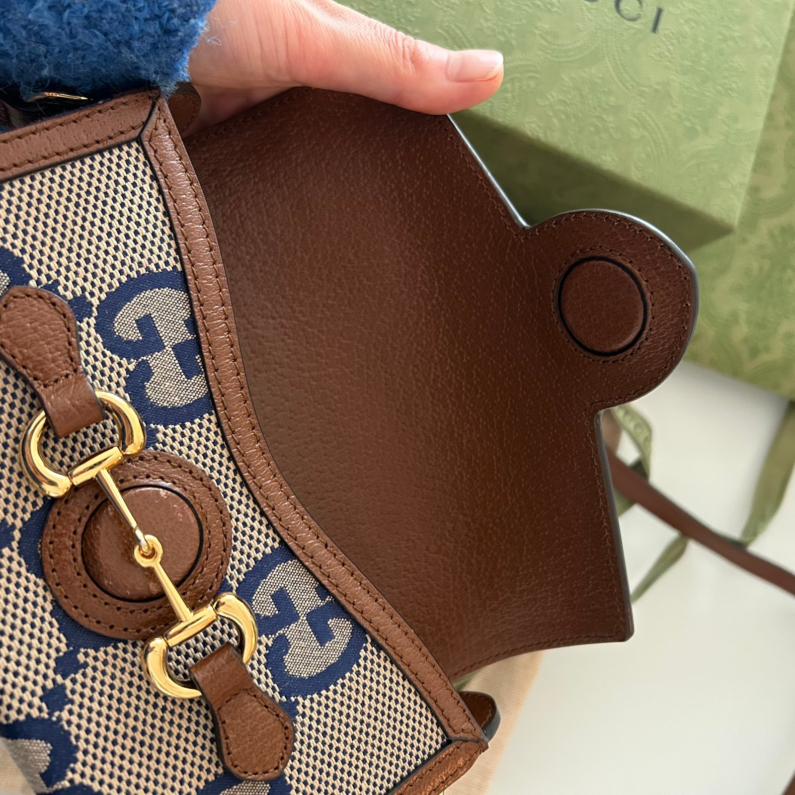 구찌 홀스빗 1955 미니백 코리아익스클루시브