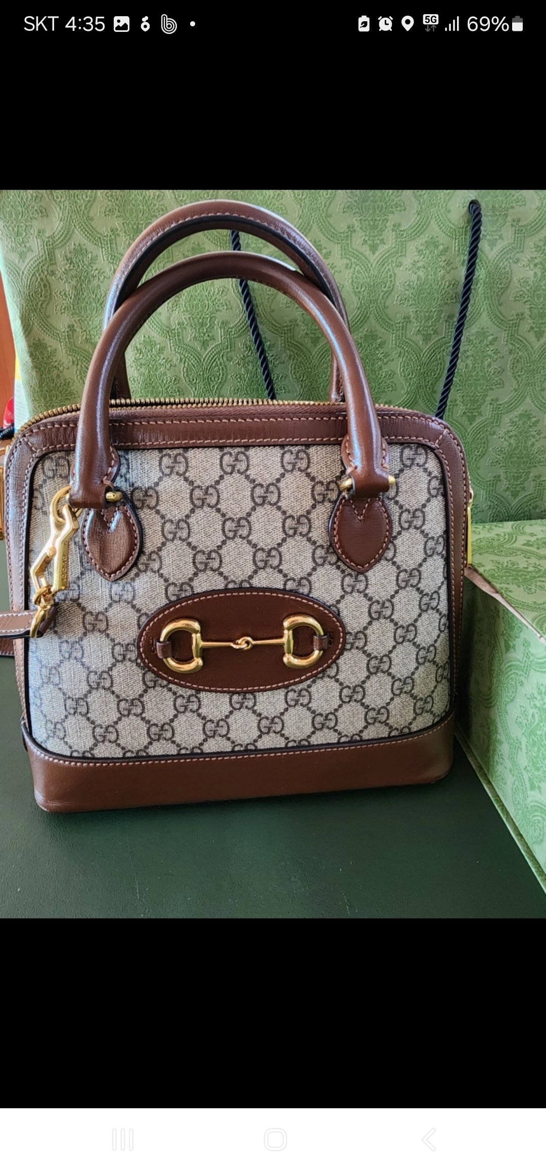 구찌가방1955홀스빗탑핸들대사이즈