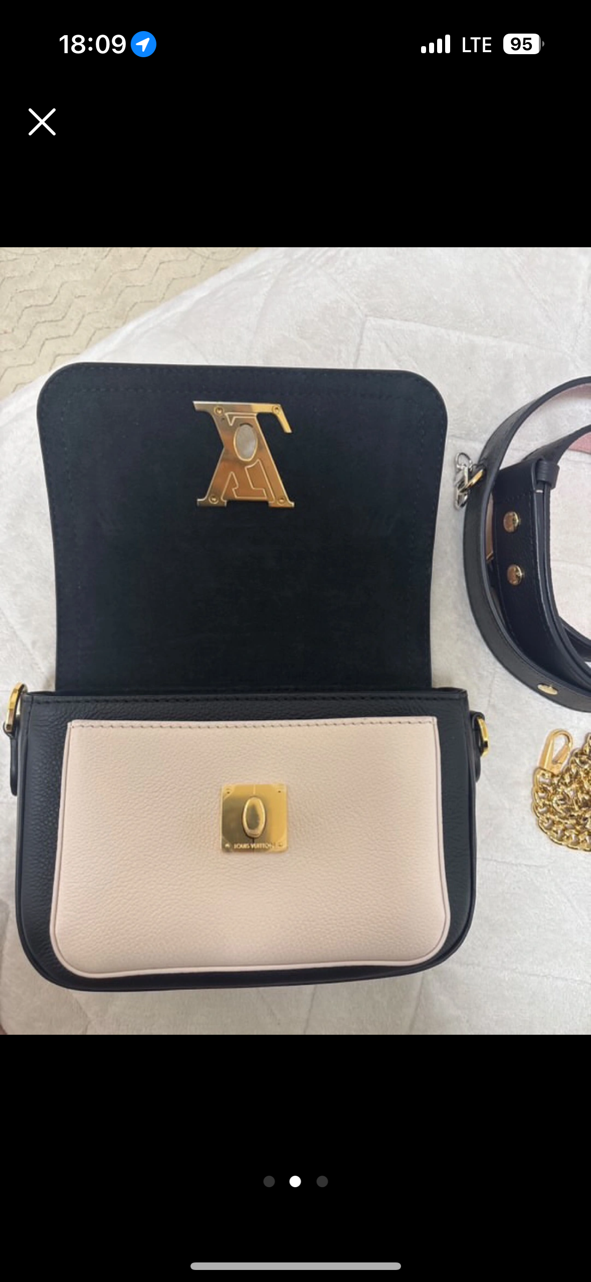 루이비통 락미텐더 블랙