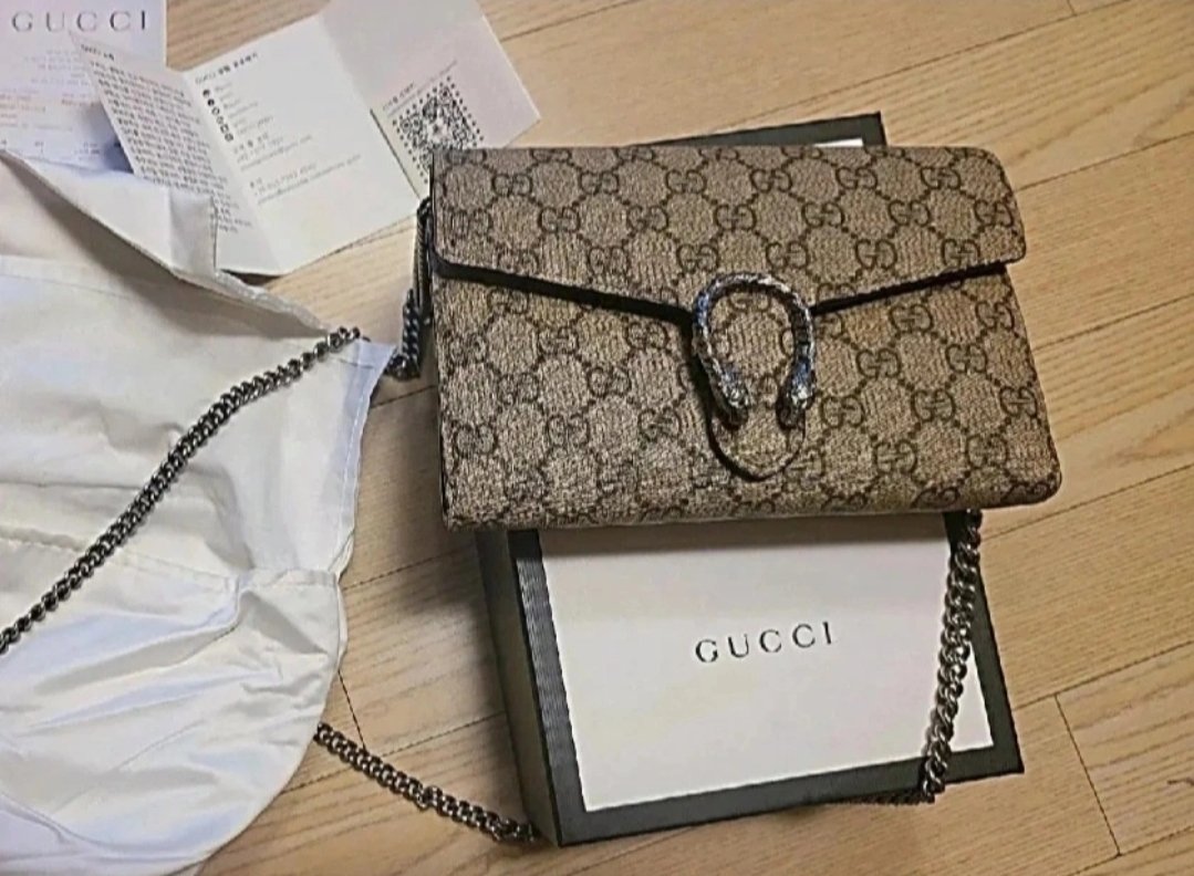 정풍 구찌 가방