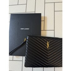 생로랑 블랙 클러치