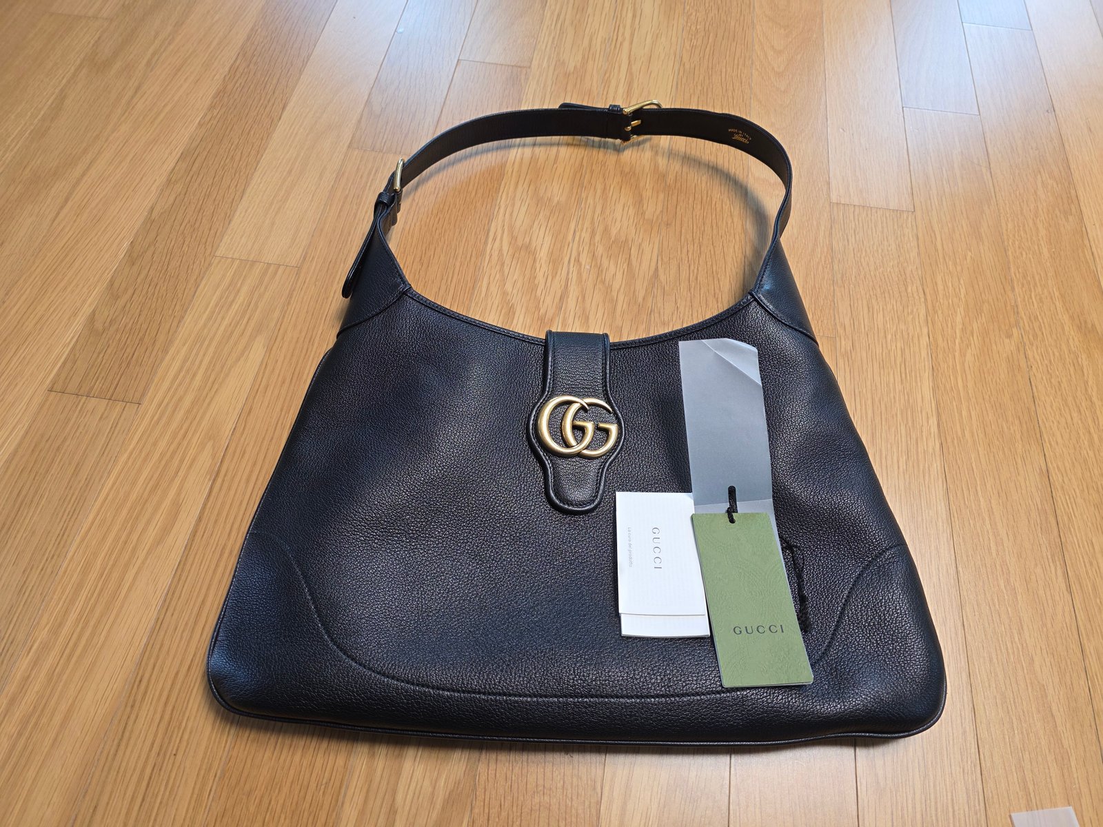 구찌 아프로디테 숄더백 라지 블랙