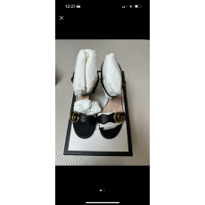 구찌 마몬트 샌들 블랙