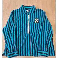 오프화이트  테리 집업 셔츠 자켓 m사이즈